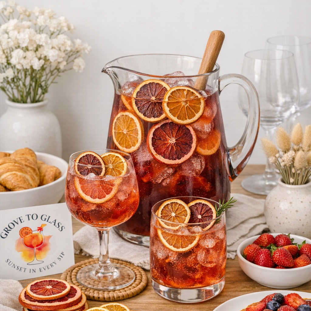 Dehydrated Blood Orange Slices