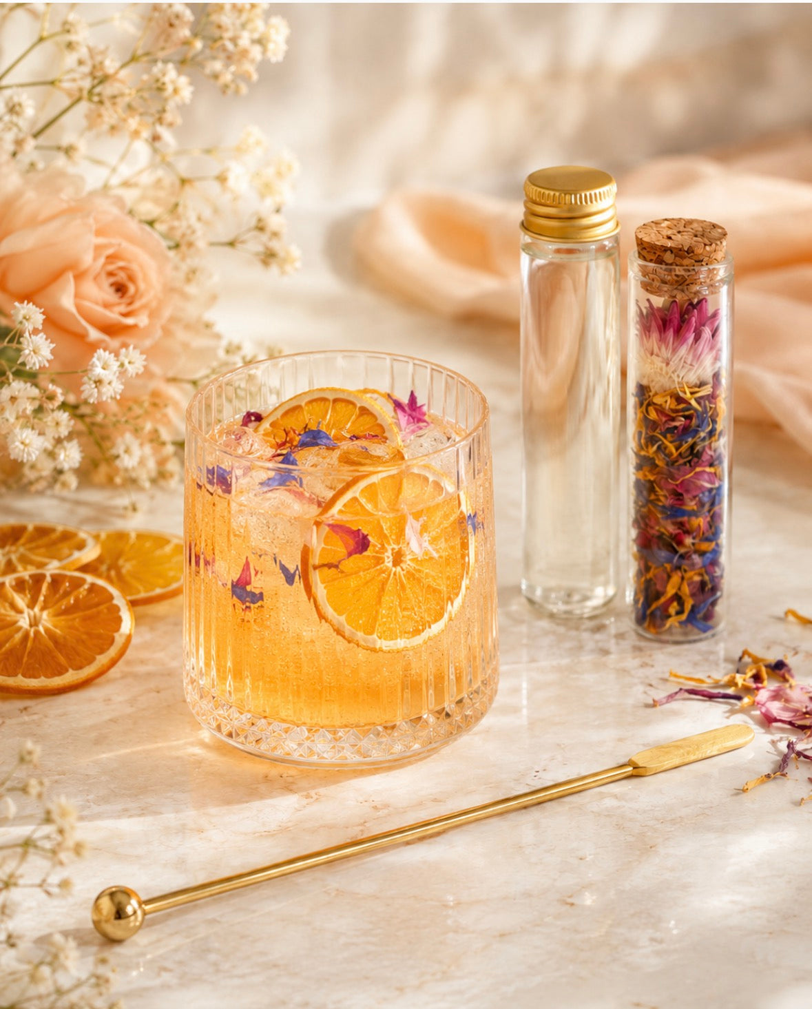 Golden Citrus Sip Box