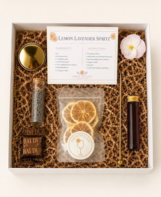 Golden Lemon Sip Box