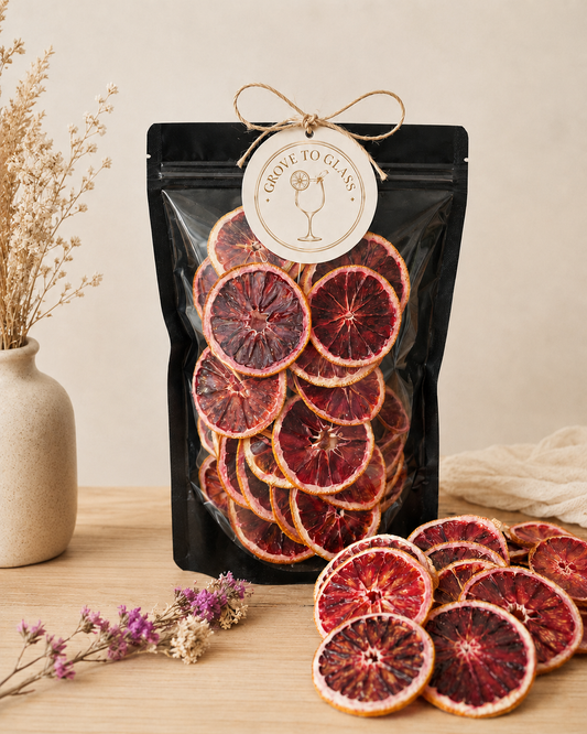Dehydrated Blood Orange Slices