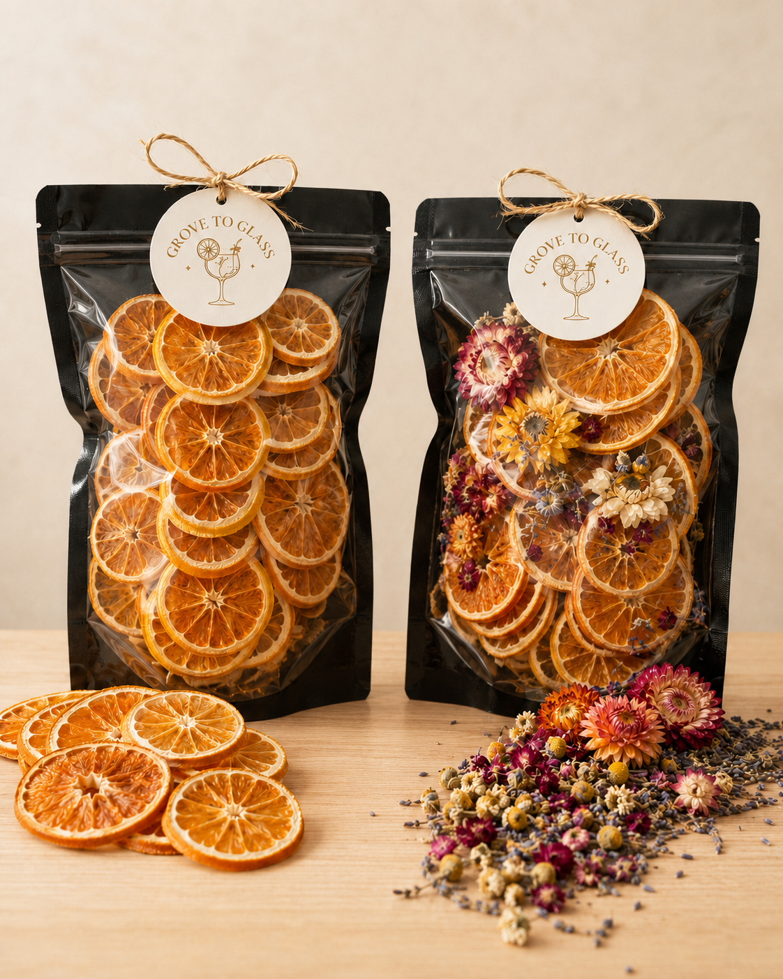 Dehydrated Mixed Orange Slices